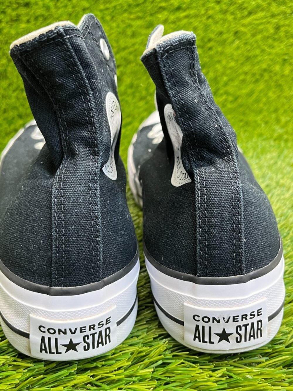Converse Chuck Taylor All Star Lift Womens Size 8.5 Black Athletic Shoes Sneaker - Picture 6 of 10